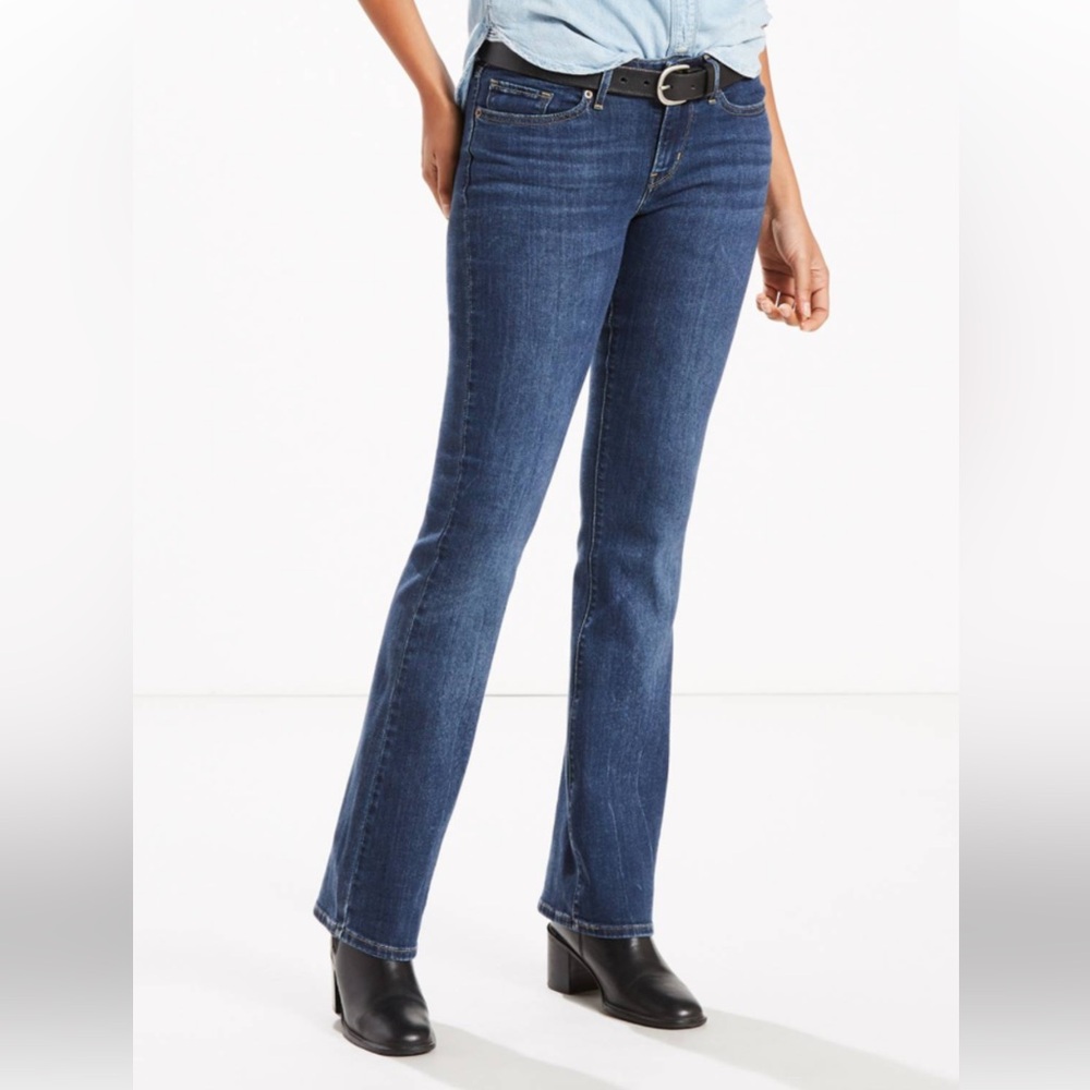 Levi's Dark Blue Flare Women's Jeans